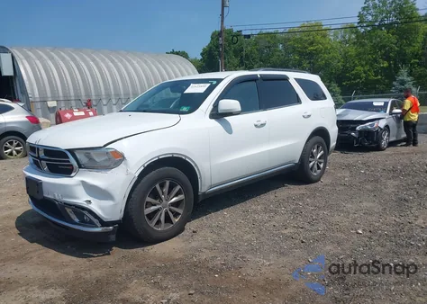 2016 Dodge Durango Limited from USA, damaged, VIN 1C4RDJDG8GC374860